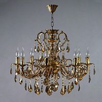 подвесная люстра ambiente alicante 8888/8 ab honey leaf в Сочи