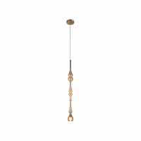 подвесной светильник crystal lux lux new sp1 d amber в Сочи