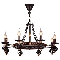 подвесная люстра arte lamp cartwheel a4550lm-8ck в Сочи