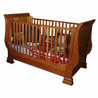 кроватка детская с матрасом коричневая day bed в Сочи
