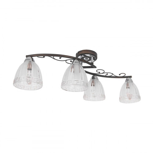 потолочная люстра idlamp nield 232/4pf-blackchrome в Сочи