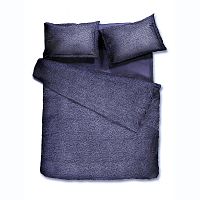 комплект постельного белья decoflux сатин 1.5 спальный indigo dots в Сочи