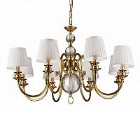 люстра newport 8 от delight collection белая/прозрачная/бронзовая в Сочи