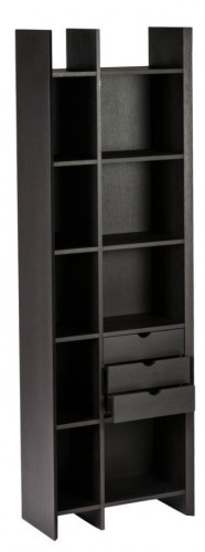 шкаф книжный mdhrrlb070rv коричневый в Сочи