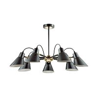 потолочная люстра lumion naomi 3709/7c черная в Сочи