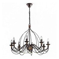 подвесная люстра ideal lux corte sp8 ruggine в Сочи