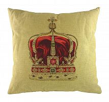 подушка с картинкой короны queen crown cream в Сочи