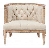 кресло westwood contemporary chair бежевый лен в Сочи