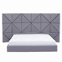 кровать двуспальная 180х200 фиолетовая floe comforty в Сочи
