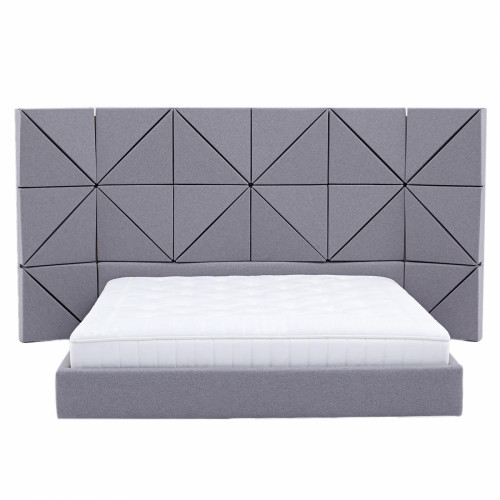 кровать двуспальная 180х200 фиолетовая floe comforty в Сочи