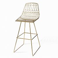 барный стул металлический milano золото в Сочи