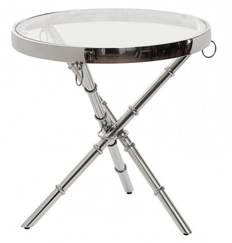 стол журнальный polar silver 50х50х50 в Сочи