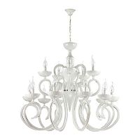 подвесная люстра odeon light zefiro 3932/15 белая в Сочи