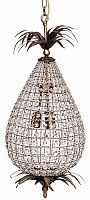 люстра дизайнерская chandelier3 медь и прозрачное стекло в Сочи