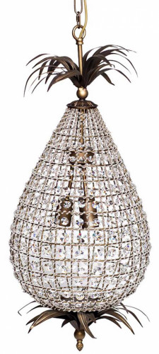 люстра дизайнерская chandelier3 медь и прозрачное стекло в Сочи