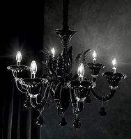 дизайнерская подвесная люстра ideal lux radetzky sp6 nero черная в Сочи