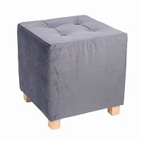 пуф wooden серый в Сочи
