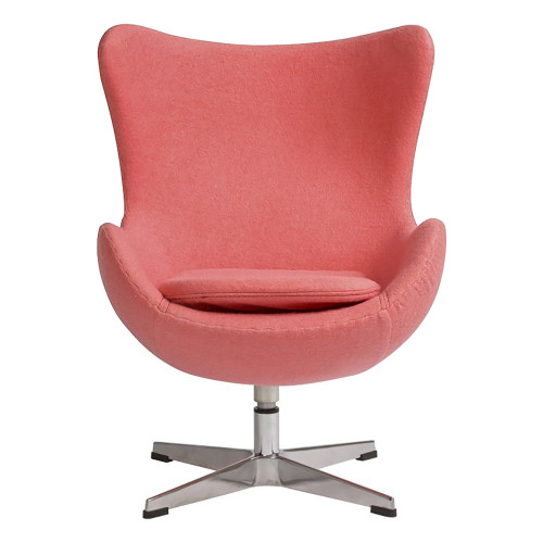 детское кресло egg chair коралловое в Сочи