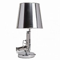 настольная лампа flos - bedside gun silver в Сочи
