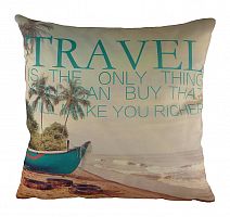 подушка с принтом travel в Сочи