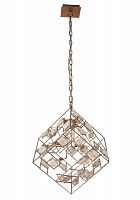 дизайнерский подвесной светильник crystal lux diego sp4 gold в Сочи