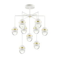 подвесная светодиодная люстра odeon light minion 4117/45cl в Сочи