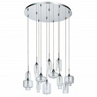 дизайнерская подвесная люстра spot light larissa 1891228 хром в Сочи