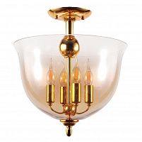 потолочный светильник crystal lux atlas pl4 gold в Сочи