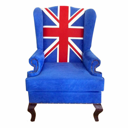 каминное кресло union jack classic в Сочи