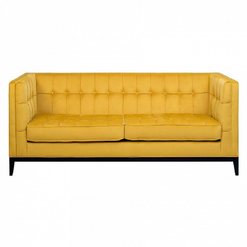 диван palermo трехместный желтый в Сочи