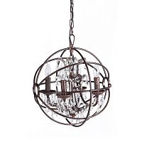 люстра foucault's orb crystal (40*40*45) бронза в Сочи