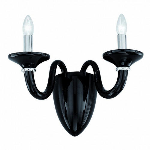 бра ideal lux white lady ap2 nero в Сочи