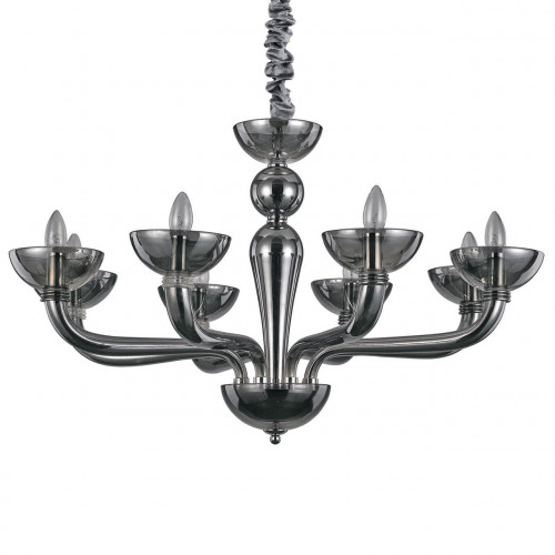 подвесная люстра ideal lux casanova sp8 fume в Сочи
