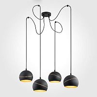 подвесная люстра tk lighting 2221 yoda black orbit в Сочи