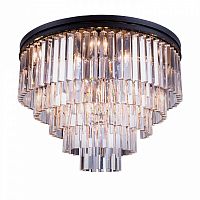 потолочный светильник odeon 10a/p black/clear от delight collection в Сочи