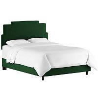 кровать двуспальная 160х200 зеленая paxton emerald velvet в Сочи