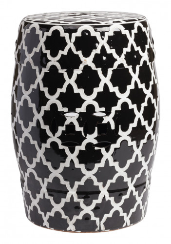 керамический столик-табурет istanbul stool black в Сочи