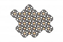 ковер parquet rhomb yellow 314x195 от gan в Сочи