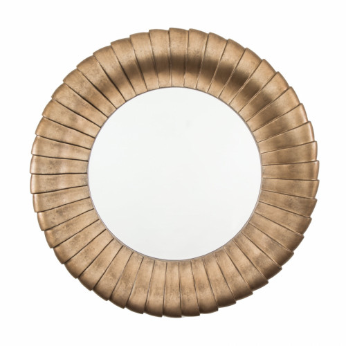зеркало большое круглое бронзовое с декором lucena в Сочи