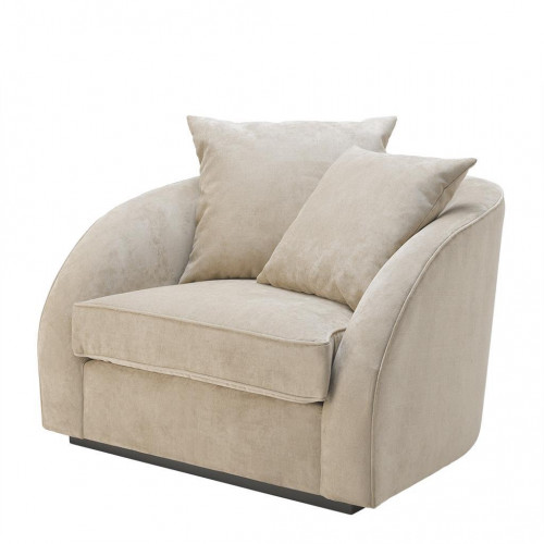 кресло les palmiers от eichholtz бежевое в Сочи