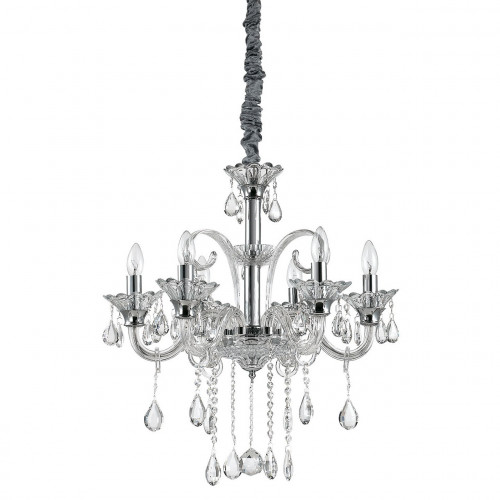 подвесная люстра ideal lux colossal sp6 trasparente в Сочи