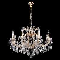 подвесная люстра crystal lux hollywood sp8 gold в Сочи
