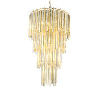 люстра gigi 13 gold от delight collection прозрачная/золото в Сочи