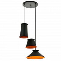 дизайнерская подвесная люстра spot light erynie 1460304 черная в Сочи