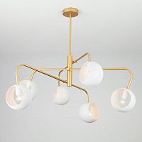 подвесная люстра eurosvet luca 70055/6 белая в Сочи