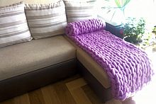 плед нежность фиолетовый малый в Сочи