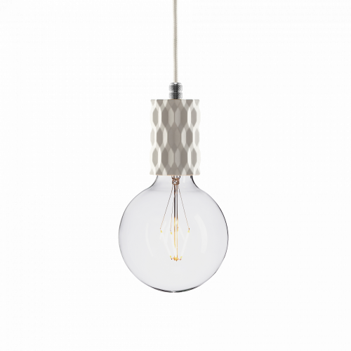 подвесной светильник beton glitter white aluminum в Сочи