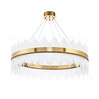 люстра stripglass 65 латунь, прозрачное стекло в Сочи
