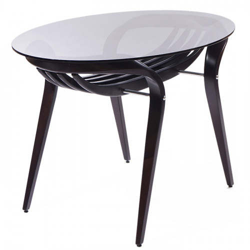 стол обеденный apriori прозрачный, венге в Сочи