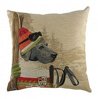 подушка с картинкой ski dogs labrador в Сочи